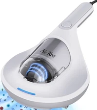 Ne Ros Handheld Bed Vacuum Cleaner UV Sanitize Allergen, True HEPA Filter