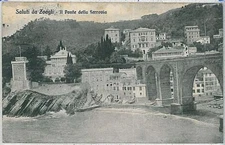 35672 vintage postcard GENOA - Zoagli 1911
