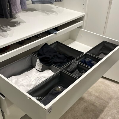 Drawer Organizer Caja Skubb Ikea Skubb Cajas Ikea Guardar Ropa