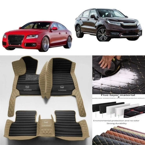 For Jeep All Models Custom Car Floor Mats Carpets Liner All Weather Waterproof - Imagen 9 de 37