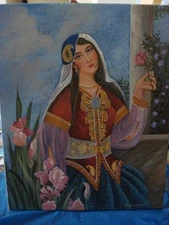 acrylic painting on canvas