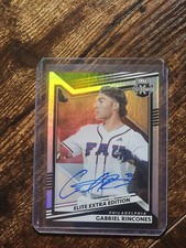 Gabriel Rincones Jr 2022 Elite Extra Edition SIGNATURES On Card Auto PHILLIES