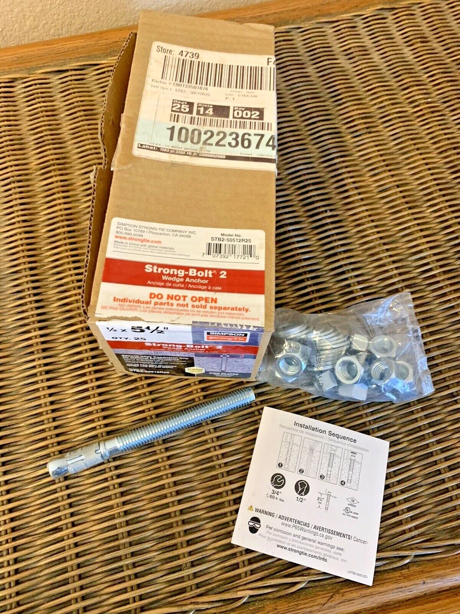 Types Of Concrete Anchors And How To Use Them Pro Tool, 57 OFF