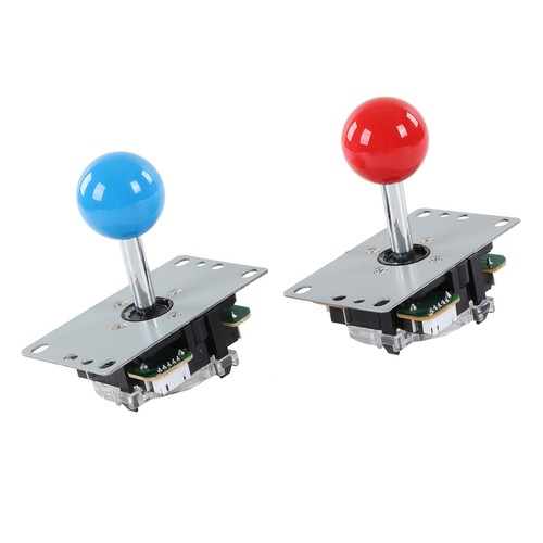 (Blue And Red)2 Player DIY Kit USB Board Game Encoder Joystick HG - Picture 12 of 23