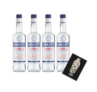 Ramazzotti 4Er Set Sambuca 4X 0,7L (38% Vol) Sambuca LiköR Liqueur Milano Italy