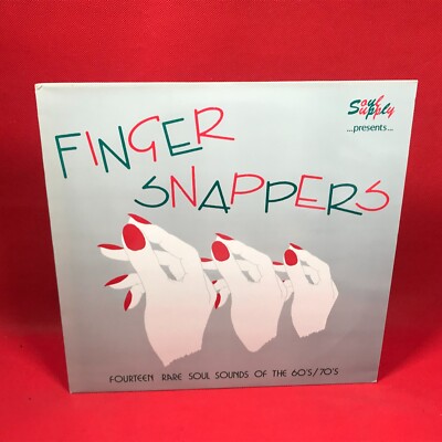VARIOUS Finger Snappers Fourteen Rare Soul Sounds Of The 60's 70's 1985 Vinyl LP