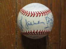 2000 Cincinnati Reds Team SIGNED Baseball(33 Signed/w/BARRY  LARKIN/JACK McKEON)