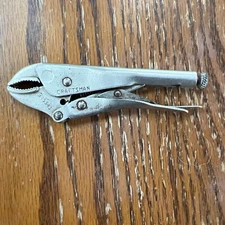 Craftsman Tools  6" Locking Jaw Vise Grip Pliers 945343 Vintage Made In The USA
