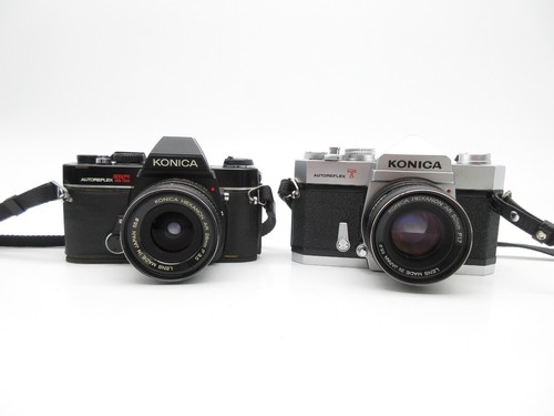 Konvolut LOT Konica T4 T3 TC T + Hexanon Objektive - Bild 2 von 21