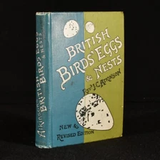 1903 British Birds' Eggs and Nests Rev. Canon Atkinson Illustrated
