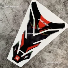 Motorcycle 3D Domed Fuel Tank Pad Protector Sticker Emblem Decal for Aprilia RS