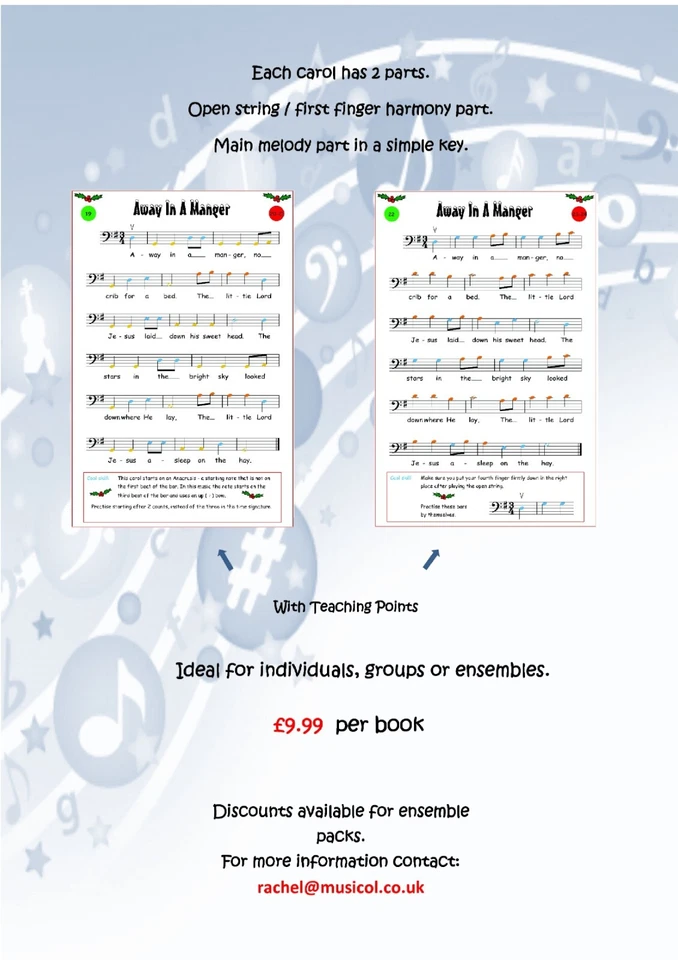 The Musicol Christmas Cello - Image 3 of 4