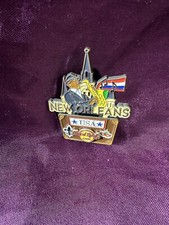 2020 HARD ROCK CAFÉ NEW ORLEANS LIMITED EDITION PIN MARDI GRAS JAZZ FLEUR DE LIS