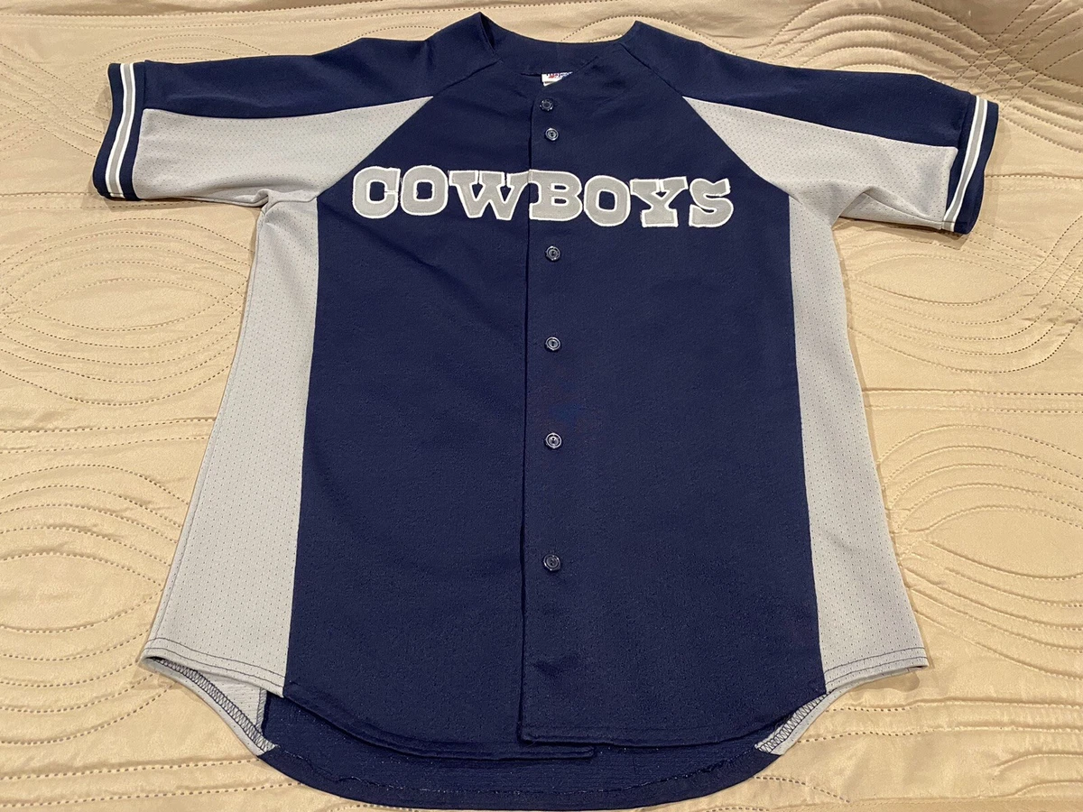 Dallas cowboys baseball sales style jersey