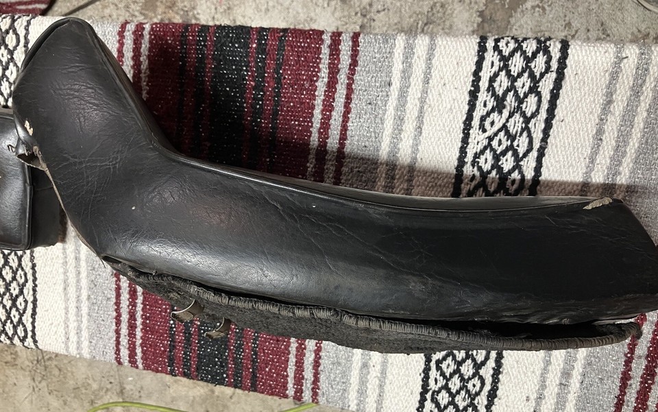 Vintage Motorcycle Seat Harley Chopper eBay