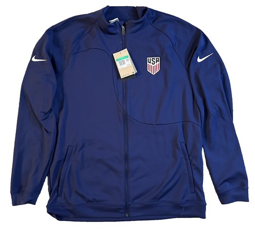 Nike USA US Soccer Zip Up Track Warm Up Jacket USWNT Womens sz XL