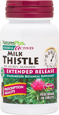 Herbal Actives Milk Thistle, Extended Release - 500Mg, 80 Silymarin, 30 Vege...