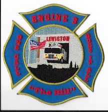 Lewiston Fire Department, Maine Engine 3 Patch V1