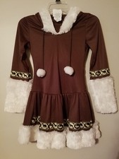 California Winter Halloween Costume Size 3-5 Eskimo princess Teen Girls