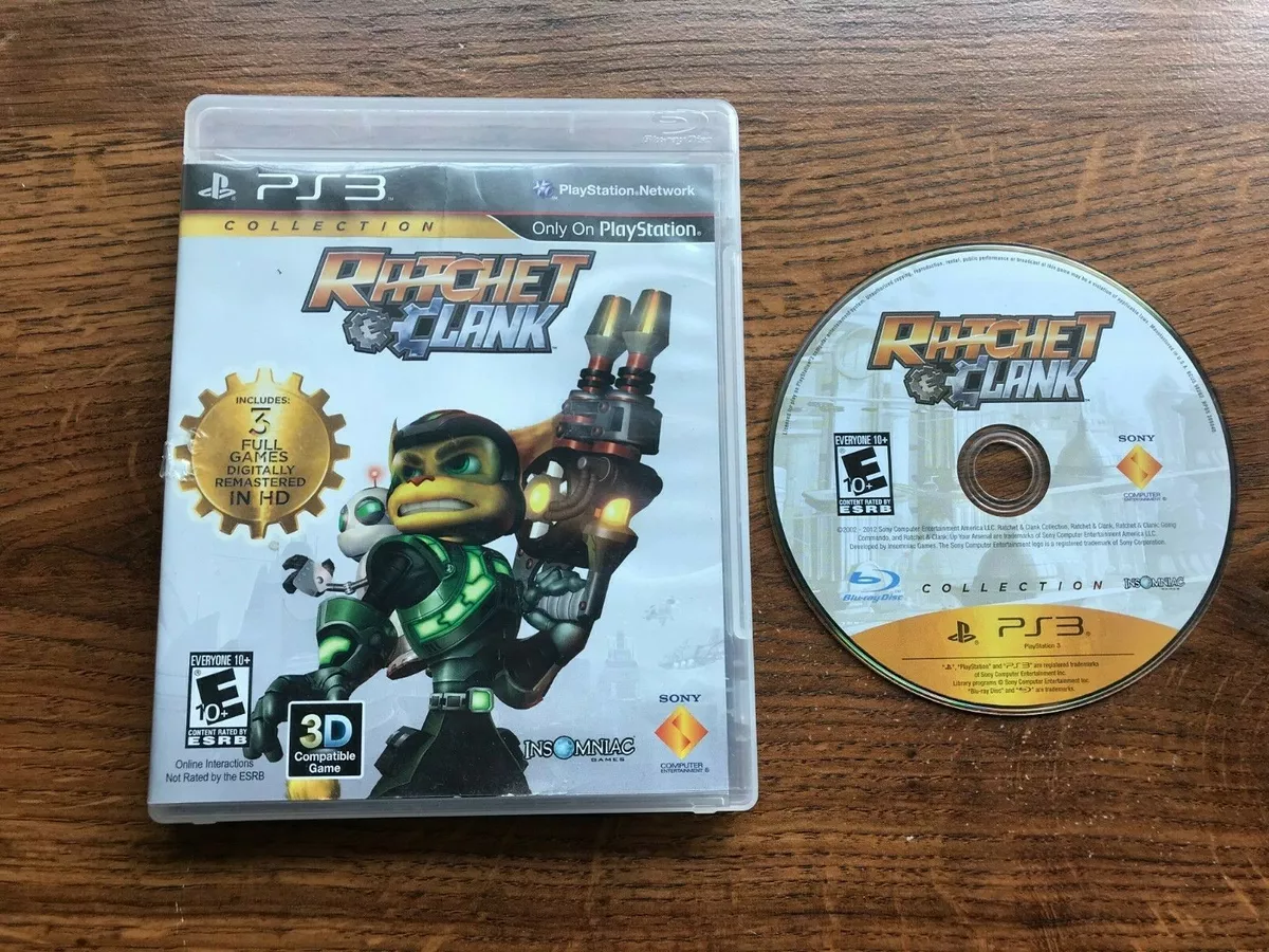 Ratchet & Clank Collection Playstation Three PS3 - TESTED - Fast Shipping