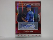 2014 Panini Elite Extra Edition Franchise Futures Signatures /699 Corey Ray Auto