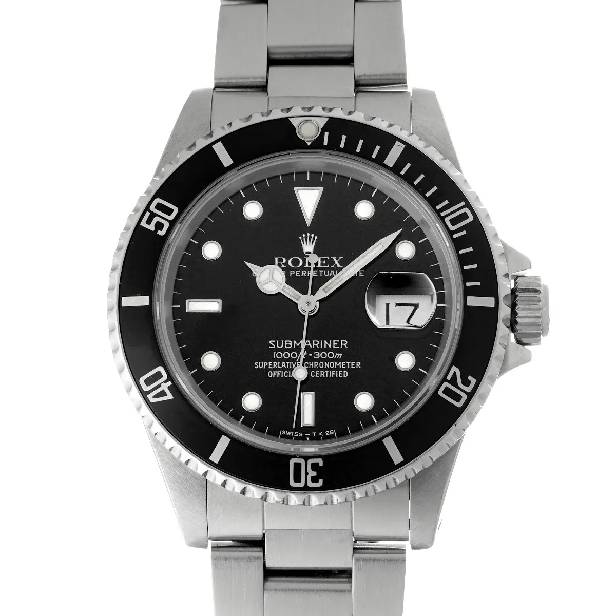 Rolex Submariner 16610 40mm Stainless Steel Black Wristwatch #WW10913