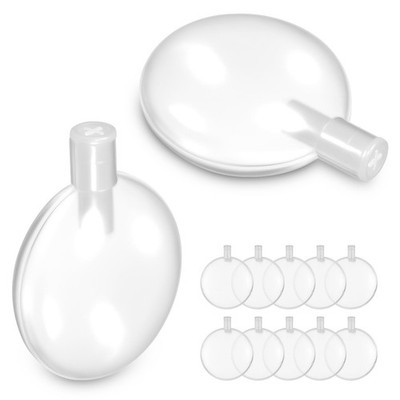 12 PCS Dog Squeakers , 50mm Squeaker Inserts, Abs Plastic Noise Maker Round A...