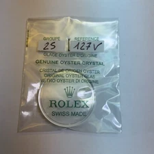 Rolex 25-127 Glass Plexi Glass Cyclope Submariner 1680 Original Sealed