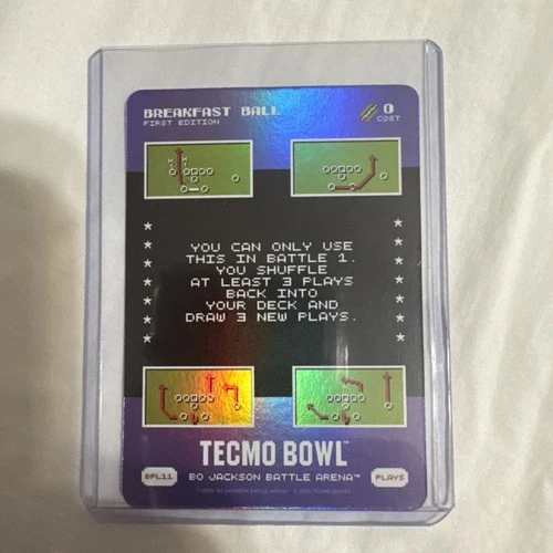 Bo Jackson Battle Arena Breakfast Ball BPL 11 Bonus Play