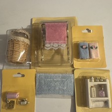 DOLLHOUSE LOTTO MOBILI/ACCESSORI CASA DELLE BAMBOLE RBA #9