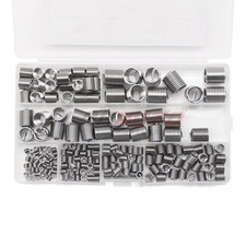 200pcs Thread Insert Helicoil Kit M3 M4 M5 M6 M8 M10 M12 Inserts Stainless Steel 200pcs Thread Insert Helicoil Kit M3 M4 M5 M6 M8 M10 M12 Inserts Stainless Steel