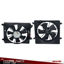 Radiator Cooling Fan and A/C Condenser Cooling Fan For Honda Element 2007 08-11