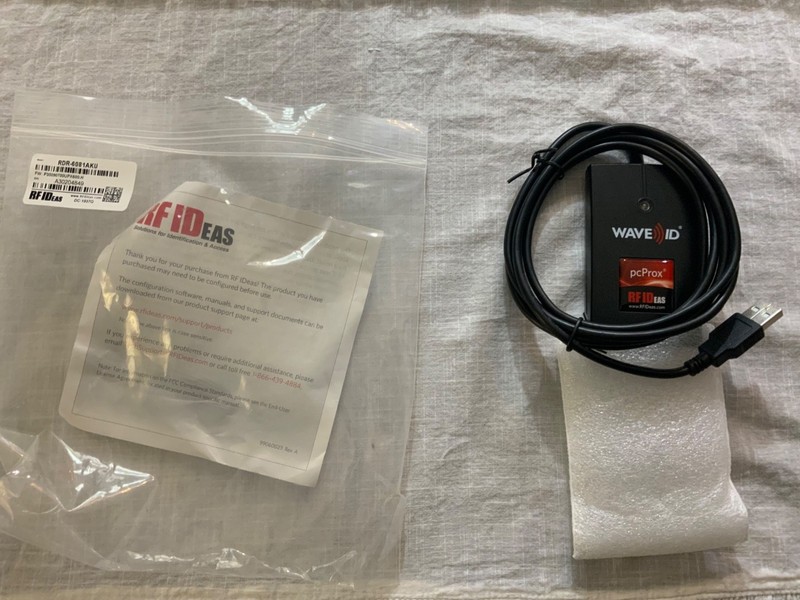 Two (2) New WAVE ID RF Ideas pcProx RDR-6081AKU Access Control Readers