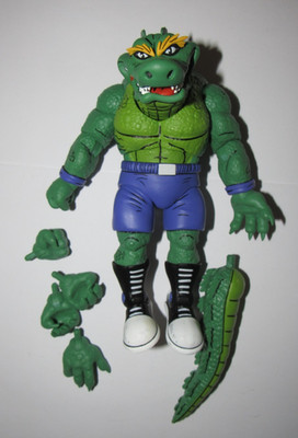 NECA action figure Eastman Lairds Stump Arena Leatherhead complete