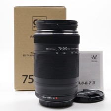 OM SYSTEM M.Zuiko Digital ED 75-300mm F4.8-6.7 II Near Mint 7166LJ