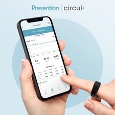Bodimetrics circul+ Smart Ring, Continuous Blood Oxygen, Heart Rate, Sleep and
