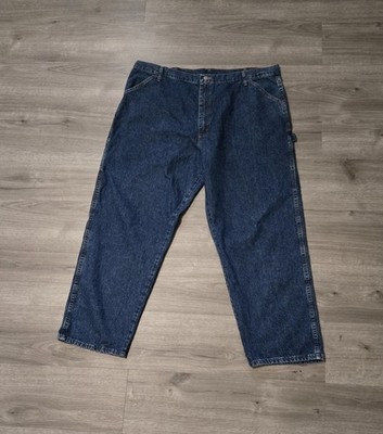 Vintage Brittania Baggy Carpenter Jeans Mens Size 44x31 Dark Wash
