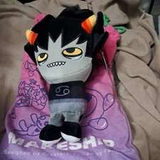 Homestuck Karkat Vantas Makeship Plush Plushie With Tags And Makeship Bag