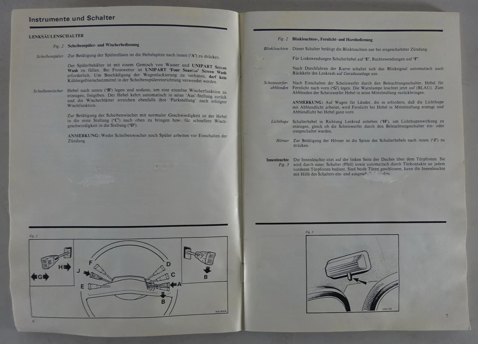 Mappa di Bordo + ' Uso Leyland Austin Mini Special 1098ccm Stand 06/1977 - Immagine 3 di 4