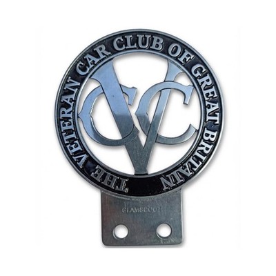 Veteran Car Club Britain Metal Emblem Badge, Classic Motoring Accessory