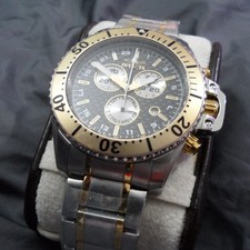 Orologio Cronografo Uomo Invicta Pro Diver 11285 44mm 100M Nero Quarzo Svizzero