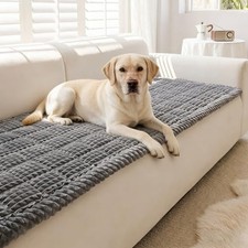 Couch Cover for Dogs Washable, Non-Slip Pet 27.6" x 70.9"/70 x 180cm Dark Gray