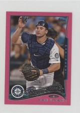 2014 Topps Mini Future Stars Pink BCA 22/25 Mike Zunino #293 3y4