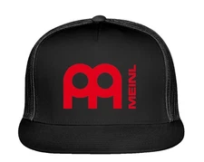 Meinl Cymbals Drums Men's Black Trucker Hat Cap Adult Size