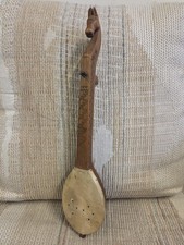 Vintage Antique BALKAN Gusle Fiddle Carved Horse