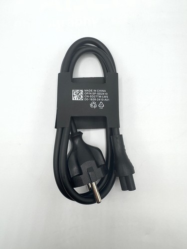 PC Stromkabel Buchse Mickey IEC C5 Kleeblatt Original Dell 1m Schwarz