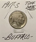 TUFF DATE 1917-S 5C BUFFALO NICKEL ALBUM FILLER!!