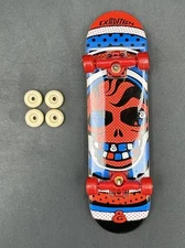 Original Tech Deck Expedition Fingerboard Skateboard with Set of White Wheels