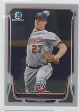 2014 Bowman Chrome Jordan Zimmermann #176 f2s