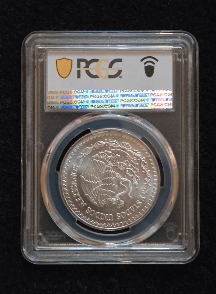 1994 Mexico 1 oz Silver Libertad MS68 PCGS - Image 2 of 2